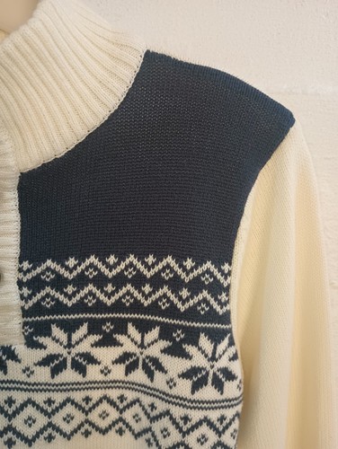 Tommy Hilfiger Boys Sweater Size Medium 12-14 100% Cotton Fair Isle - Picture 10 of 18