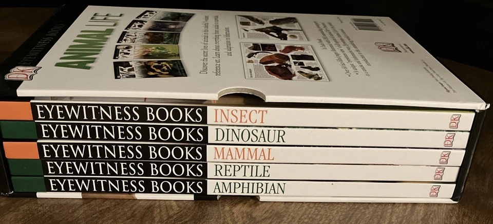 DK Eyewitness Books, Animal LIfe Box Set, 5 Volumes, LIKE NEW (258) — 第 3/4 张图片