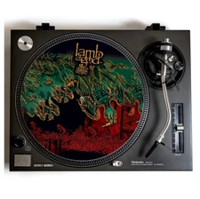 LAMB OF GOD Turntable Slipmat for Vinyl Records 12" DJ Slip Mat heavy metal
