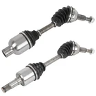 Pair Front CV Axle Shaft For Town & Country Grand Caravan 2011-2015 2016 3.6L