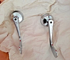 Genuine Vintage Kohler Polished Chrome Triton Wristblade Handles NOS