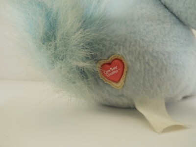 Vintage Care Bear Cousin Cubs 1986 Swift Heart Rabbit Plush, 13