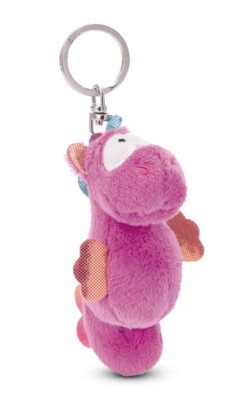 NICI Einhorn Schlüsselanhänger – Bean Bag Rainbow Flair, 10 Cm, Mit Metallring