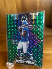 Darren Waller 2023 Mosaic Football MOSAIC GREEN PRIZM #184 - New York Giants