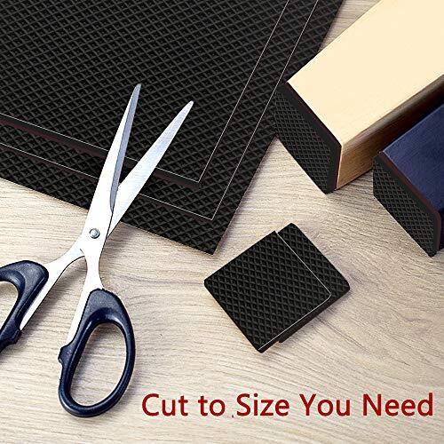 Non Slip Furniture Pads 12pcs 4" Furniture Grippers Hardwood Floors Non Skid For - Picture 7 of 7