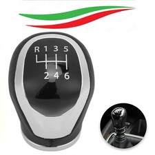 POMELLO LEVA CAMBIO PER NISSAN QASHQAI J11 X-TRAIL T32 IMPUGNATURA 6 MARCE NUOVO