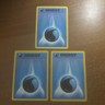 Water Energy 102/102 Pokemon Blue Trading Cards - 102/102 (x2) & 130/130 (x1)