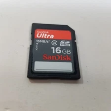 SanDisk Ultra 16GB SDHC Memory Card 15MB/s Class 4 OEM