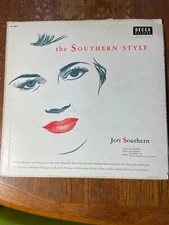 JERI SOUTHERN The Southern Style LP 1955 DECCA DL 8055 Jazz Vocals VG
