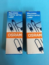 2 - OSRAM EY-B HALOGEN PHOTO OPTIC LAMP BULBS 360W 85.5V G5.3
