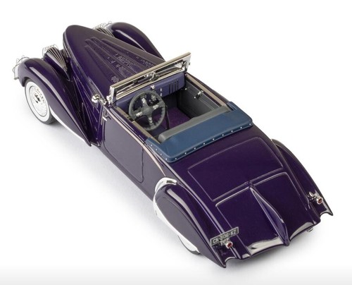 1935 Delage D8-85 Clabot Cabriolet von Henri Chapron dunkelblau 1/43 Resine - Bild 9 von 10