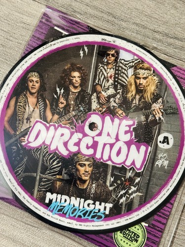 ONE Direction Midnight Memories 2014 RSD Picture Disc 7" Record Mint Unplayed prezzo ebay