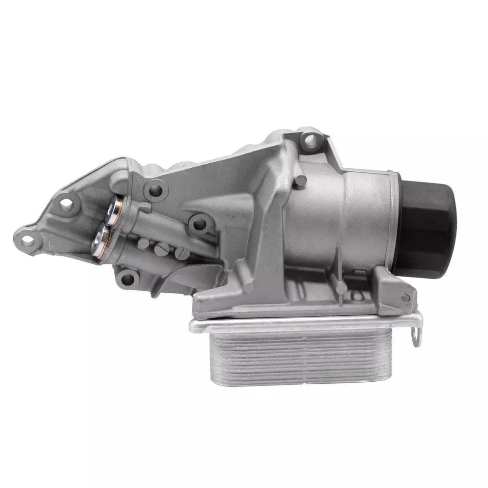 NEW Oil Filter Housing With Cooler 2721800510 For Mercedes Benz 272 180 0510 Foto 4 de 4