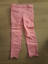 Denim Jeggings Rosa Größe 110