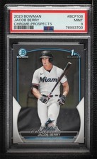 2023 Bowman Chrome Prospects Jacob Berry #BCP-108 PSA 9 MINT qn5