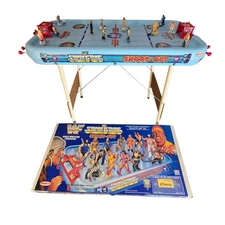 WWF Superstars Shoot-Out Ice Hockey Wrestling Game Remco 1991 Rare Floor Model