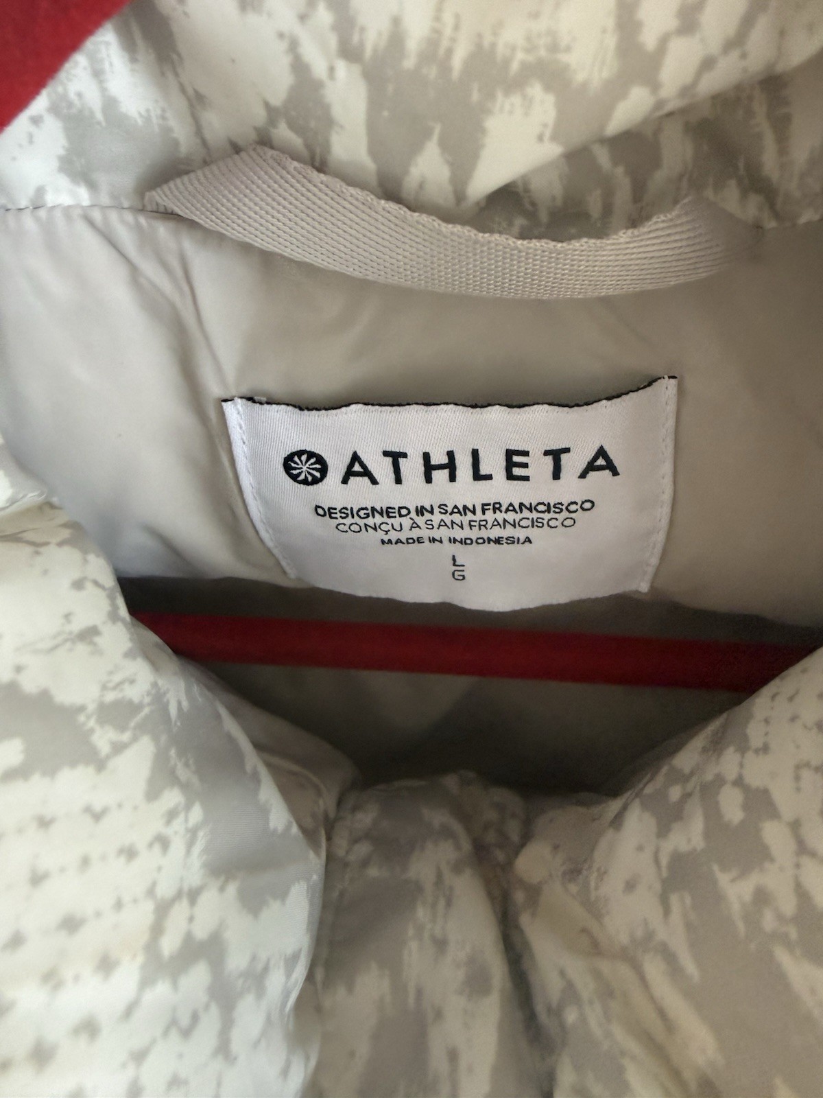 ATHLETA Downtown Printed Jacket in Python Seasalt… - image 2