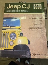 Moses Ludel Rebuilders Manual Jeep CJ 1972-19...