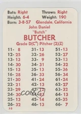 1984 APBA Baseball 1983 Season John Butcher