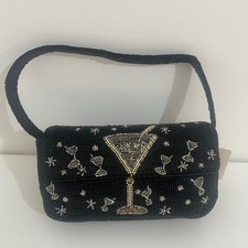 Primark beaded shoulder bag Martini cocktail bag