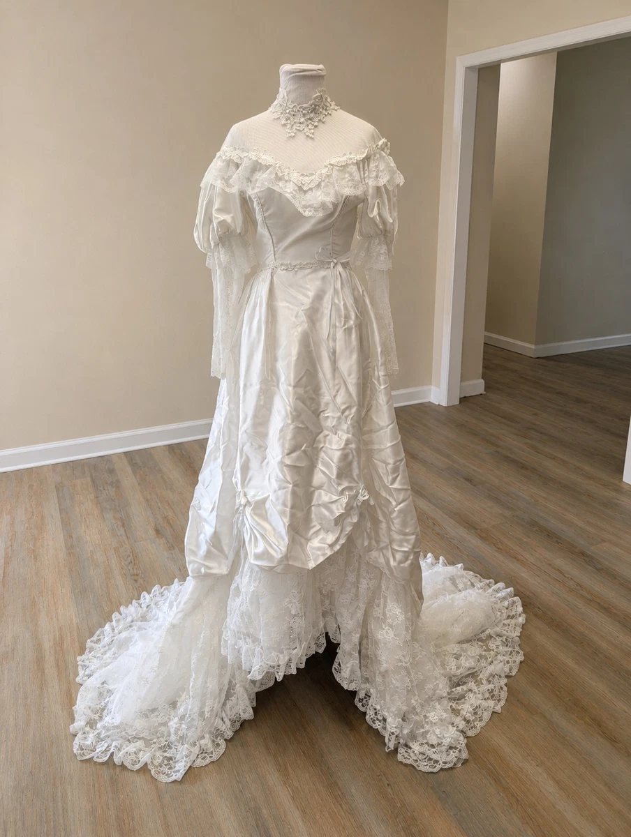 victorian wedding dress products for sale | eBay