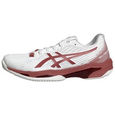 W ASICS Solution Speed FF 2 White Light Garnet 1042A136-105