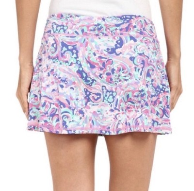 Lilly Pulitzer luxletic run around skort la playa print - Size M