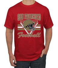 San Francisco Football Helmet Men's T-Shirt