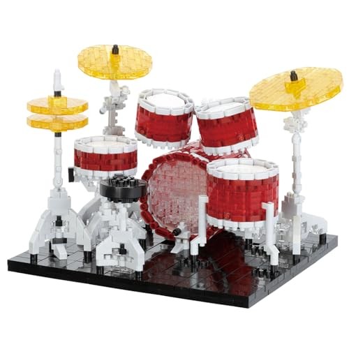 nanoblock - Instrumente - Pearl Drum Set (Masters) Advanced Hobby Series - Bild 5 von 7