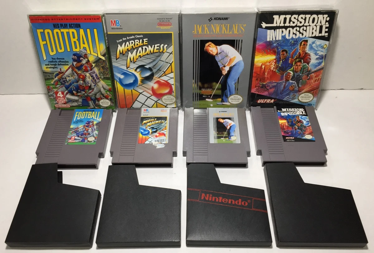 Nintendo NES Boxing Video Games Marble Madness for sale | eBay
