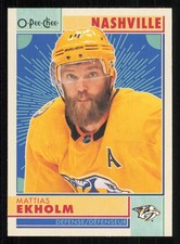 2022-23 O-Pee-Chee Retro #352 Mattias Ekholm