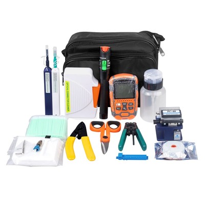Fiber Termination Kit - 30Km Visual Fault Locator, FTTH Fiber Optic Tool Kit ...
