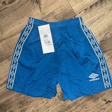 Vintage Umbro Blue  Shorts Youth Medium USA Made
