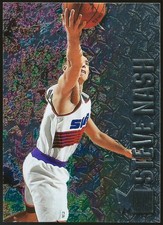 1996-97 Fleer Metal Steve Nash Rookie Card #205. rookie card picture