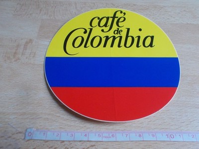 Aufkleber CAFÉ DE COLOMBIA