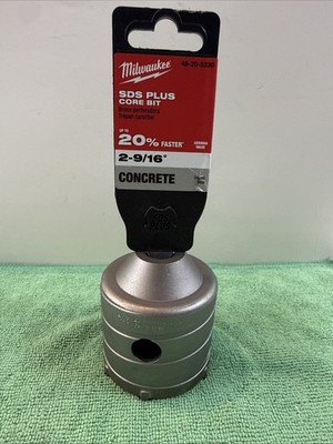 NEW Milwaukee 48-20-5230 SDS Plus Masonry Core Bit, 2-9/16''x2''