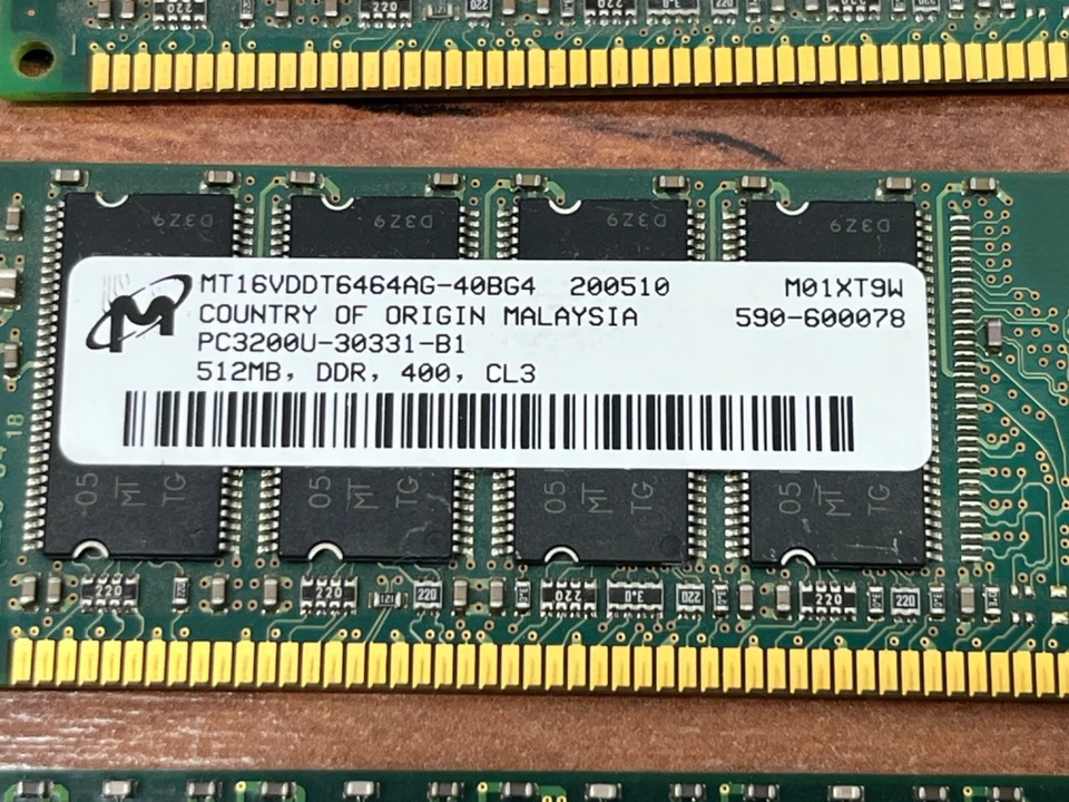 1GB / 512MB / 256MB Power Mac Ram G5 [LOT OF 15] - Image 4 of 4