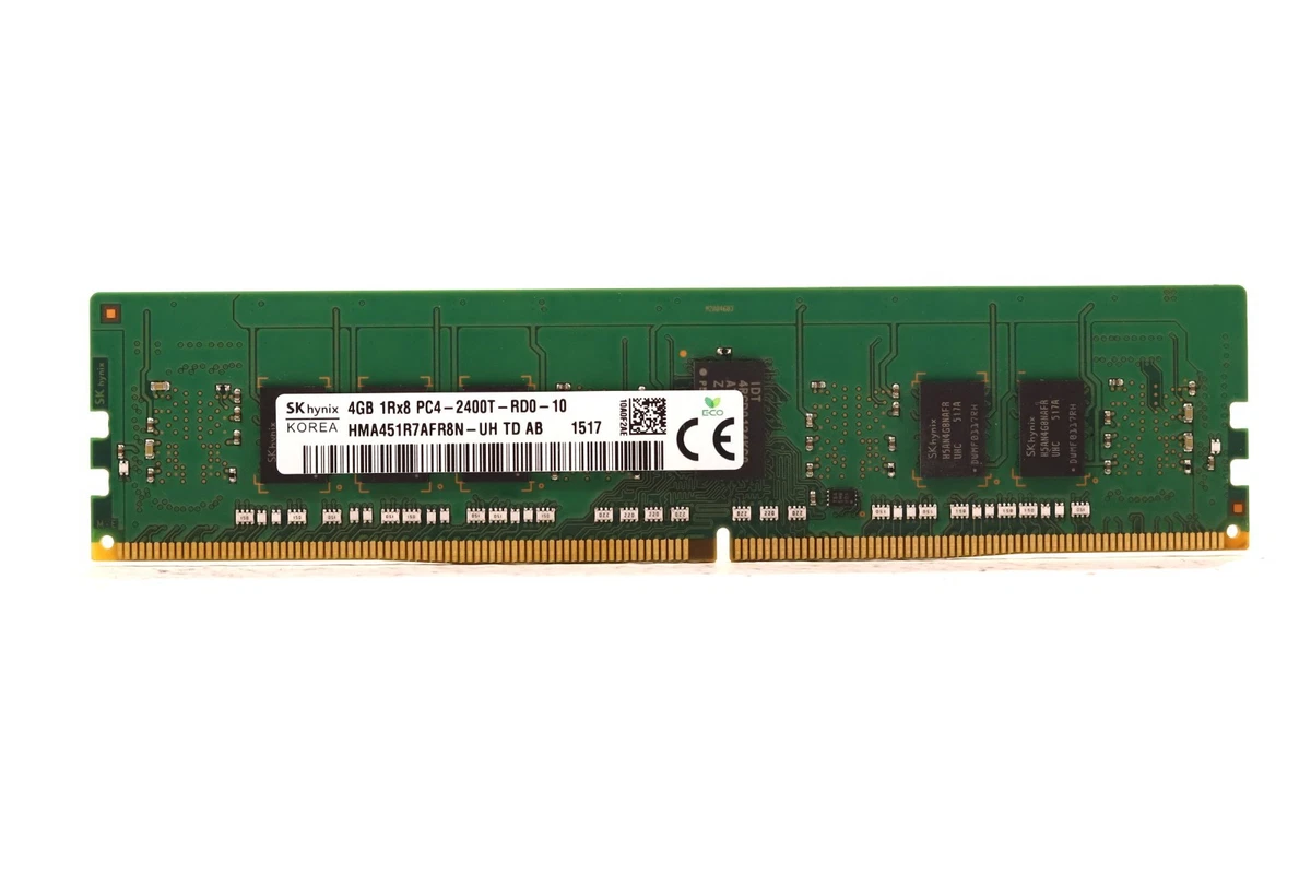 4 GB Capacity per Module DDR4 SDRAM DIMM Network Server Memory