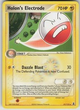 Pokemon TCG Holon's Electrode Rare Delta Species 21/113 on eBay