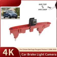1080P Car Brake Light Rear View Reverse Camera Fit For Citroen Berlingo Peugeot