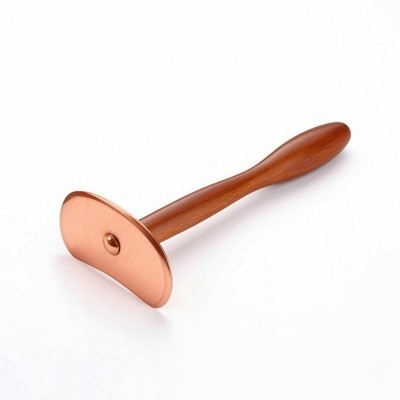 Gua Sha Board mit Holzgriff Poliert Massagegerät mit Griff Manuell