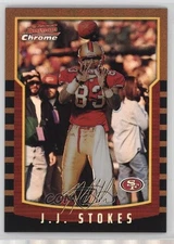 2000 Bowman Chrome Refractor JJ Stokes #87 0a2
