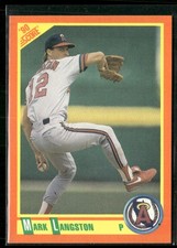 1990 Score Rookie & Traded Mark Langston Montreal Expos #11T
