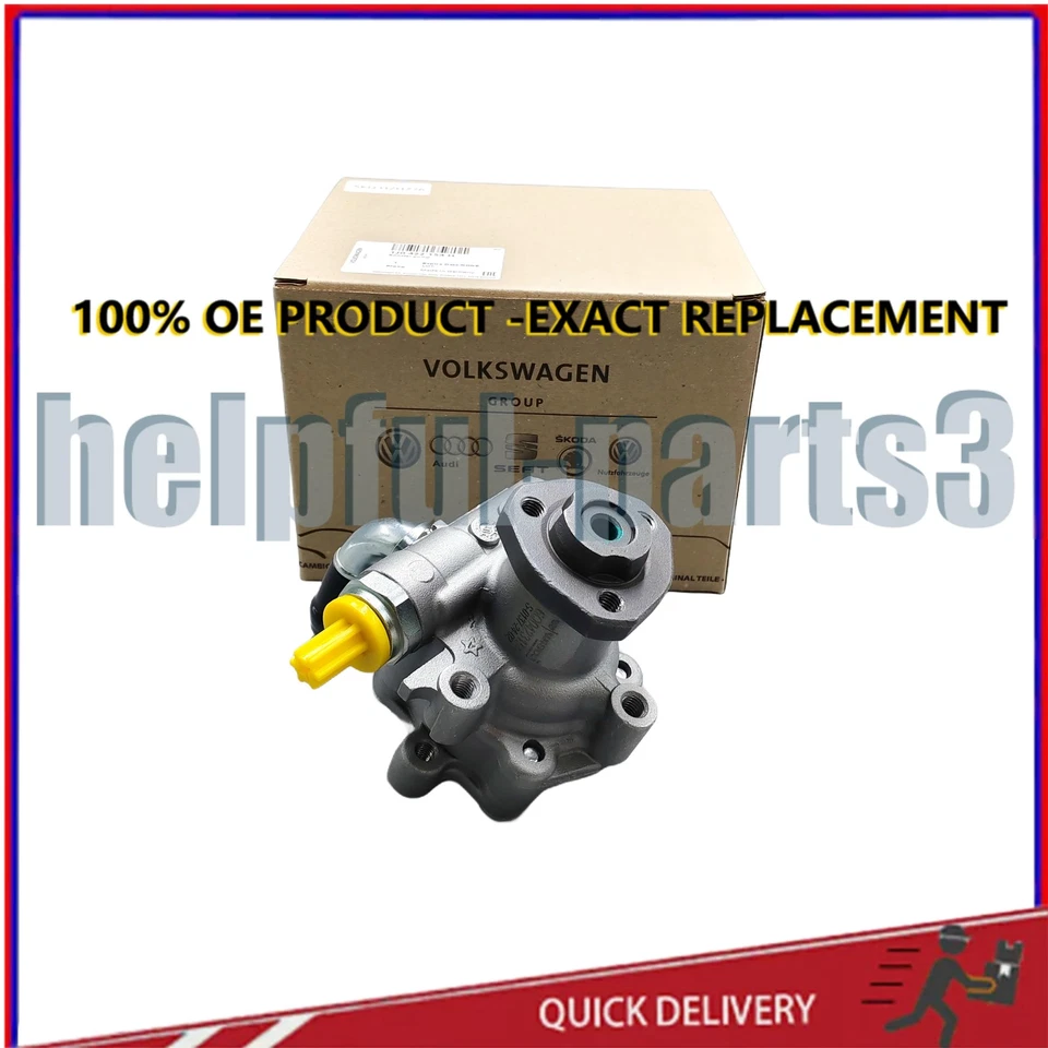 Power Steering Pump for Volkswagen Beetle 1998-05 Jetta Golf Derby Seat Cordoba Foto 4 de 4
