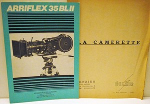 2 MAGASINS 60 à 120 mètres - ARRIFLEX - 35 mm