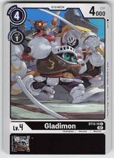 Gladimon Common Starter Deck 13: Ragnaloardmon ST13-10 C LP