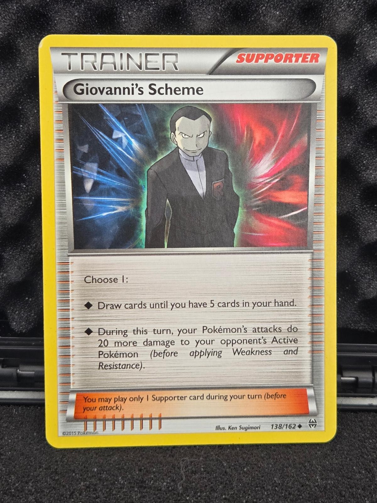 Giovanni's Scheme 138/162 Uncommon BREAKthrough Pokemon Lightly Played