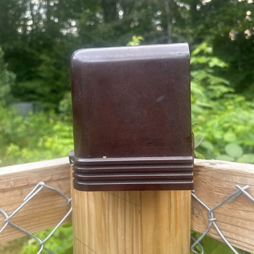 Vtg RCA Model 9TX21 Bakelite Tabletop Tube AM Radio For Parts Or Restoration - Picture 10 of 12