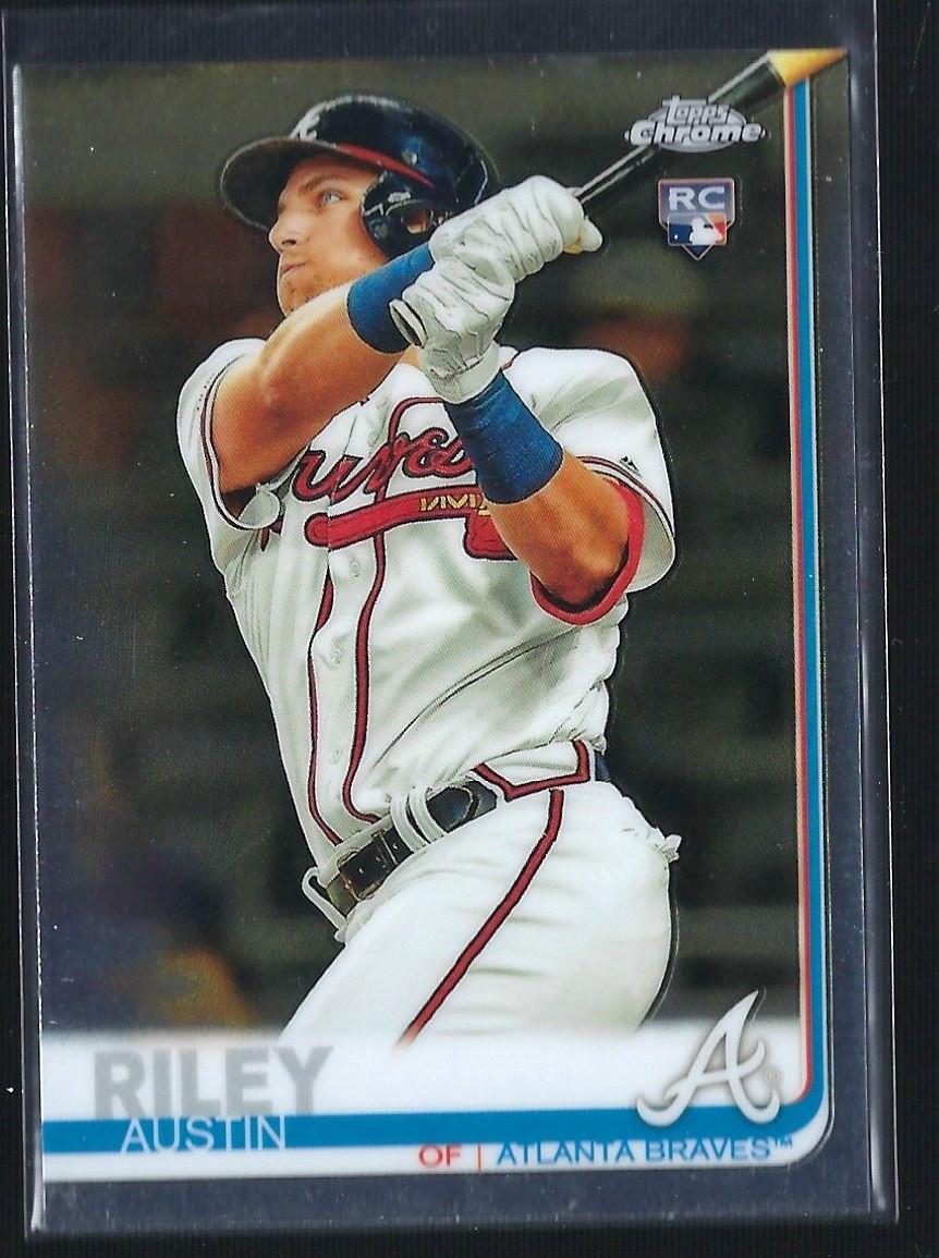 Austin RILEY 2019 Topps Chrome Update Rookie Card (RC) #37 Atlanta Braves
