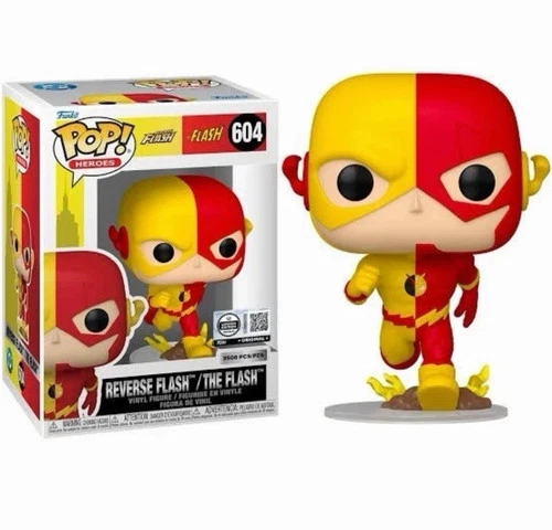 Funko POP! Vinyl: DC Heroes - Reverse Flash / The Flash Split #604 IN HAND